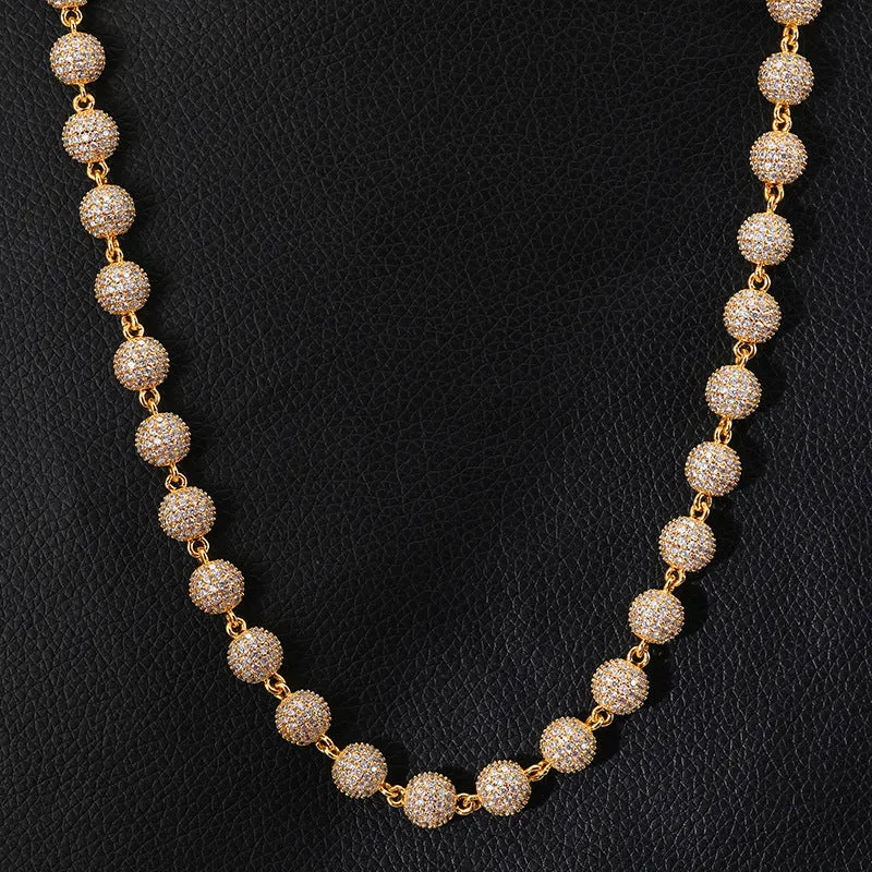 10mm Ball Bead Necklace