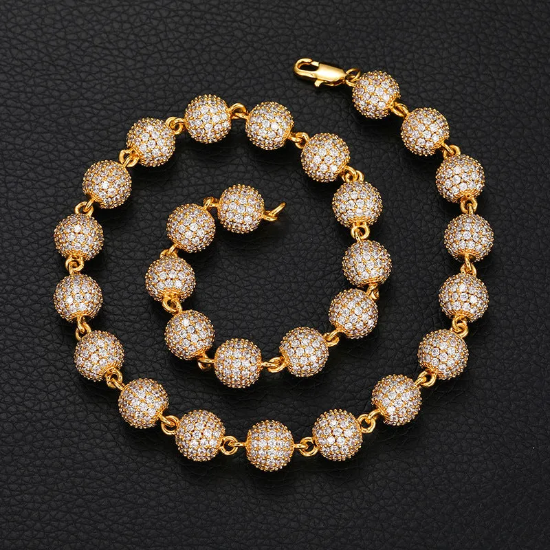 10mm Ball Bead Necklace