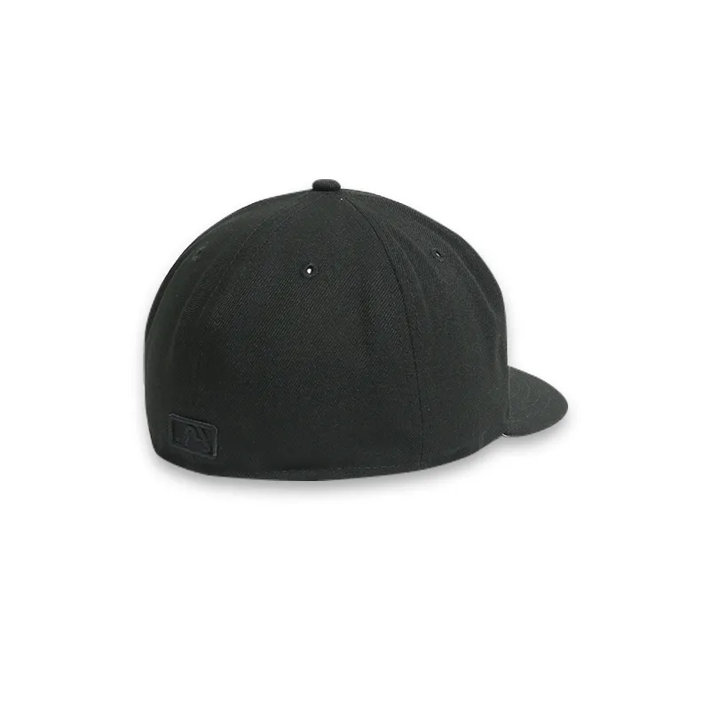 [11591150] New Era Los Angeles Dodgers Blackout Basic 59FIFTY Fitted Hats