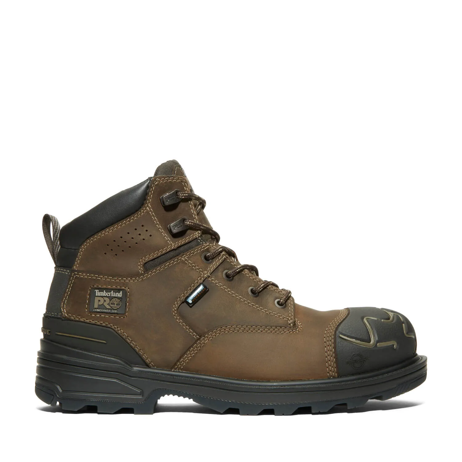 6 In Magnitude Composite-Toe Waterproof Brown