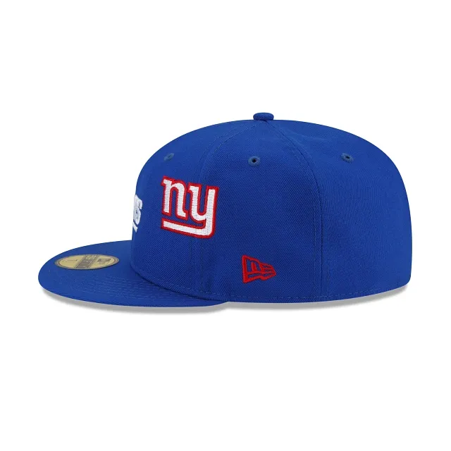 [60188517] New York Giants Just Don Blue NFL 59FIFTY Men's Fitted Hat