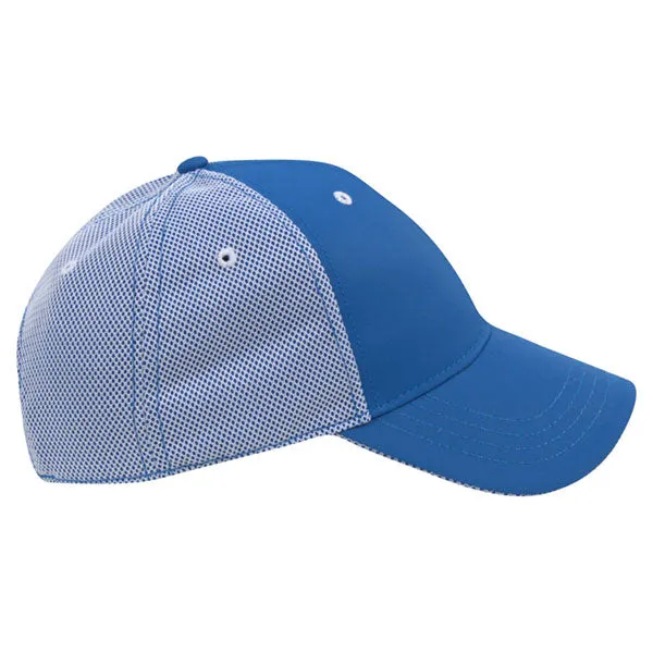 AHEAD Cobalt/White Performance Mesh Back Cap