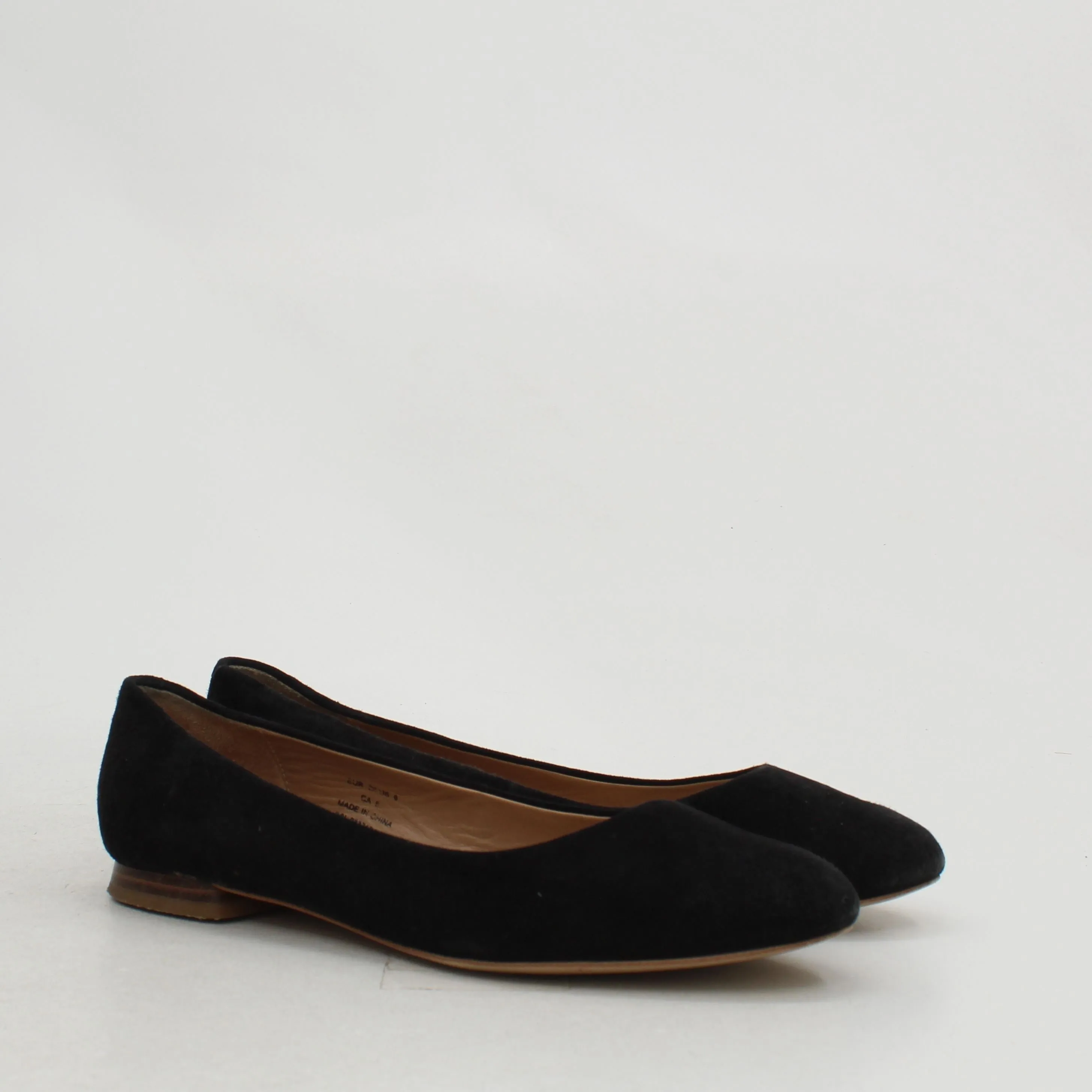 & Other Stories Women's Flat Shoes UK 6 Black 100% Other