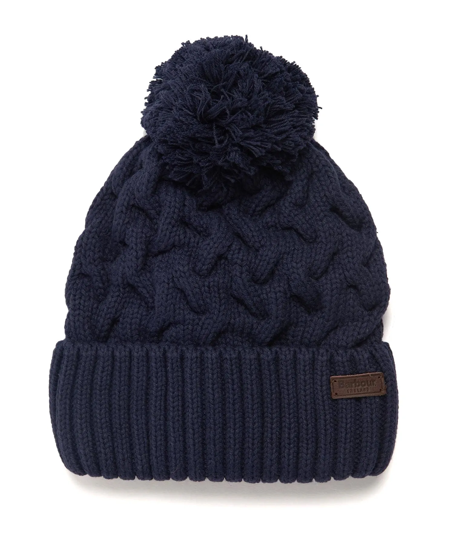 Barbour Mens Gainford Cable Knit Beanie Hat