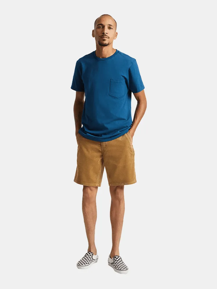 Brixton Choice Chino Short - Khaki Cord