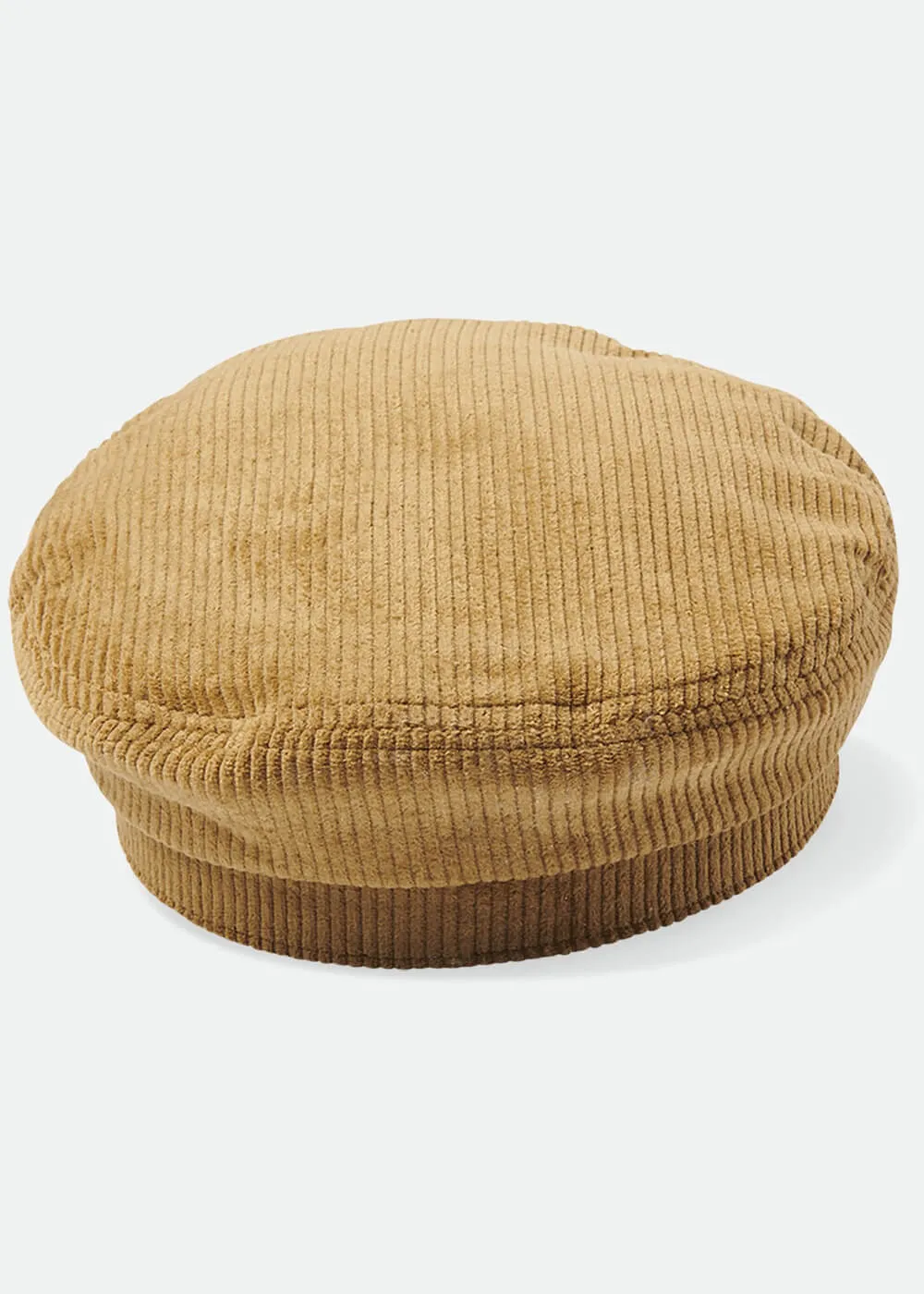 Brixton Fiddler Cap Corduroy Brown