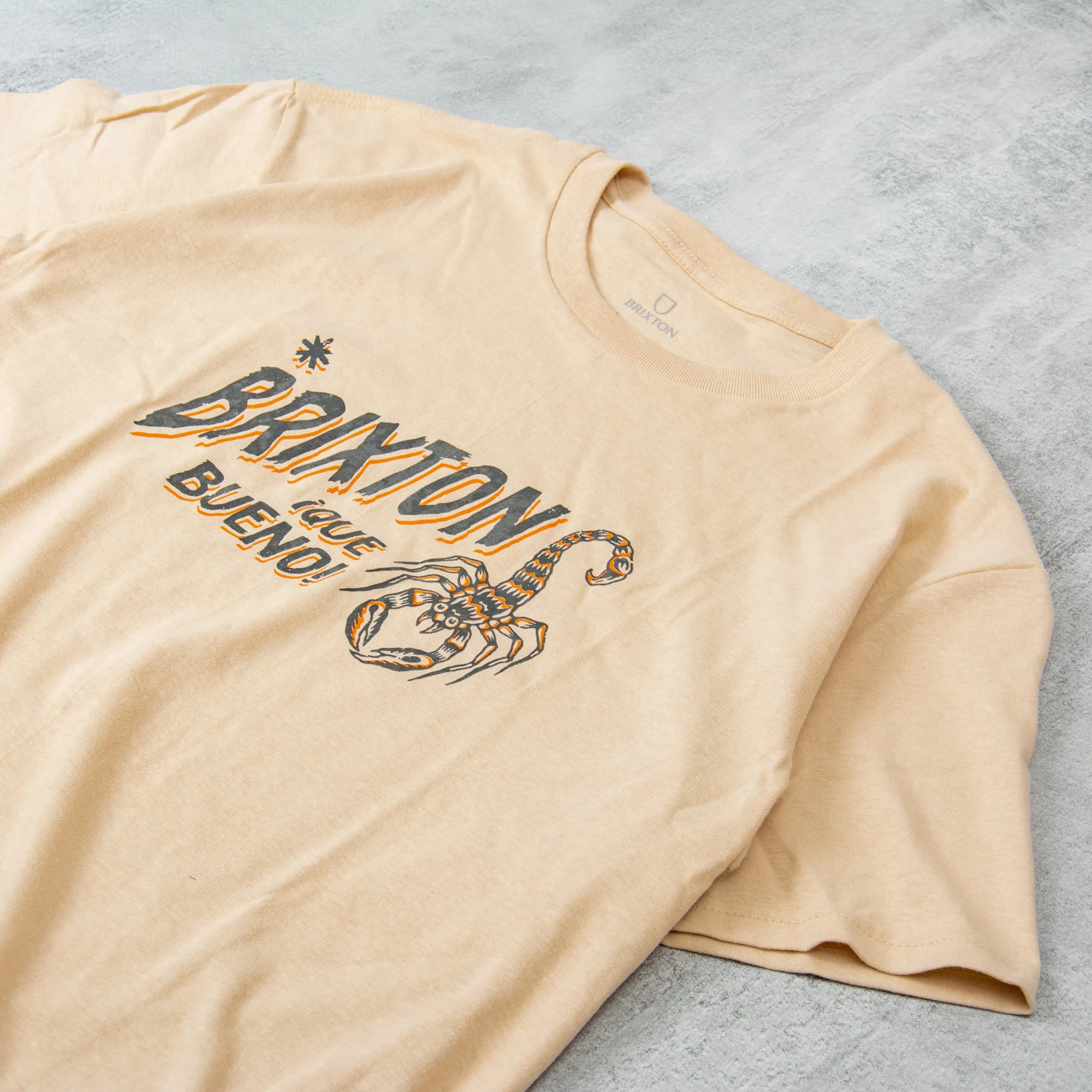 Brixton Vinton Standard Tee - Cream