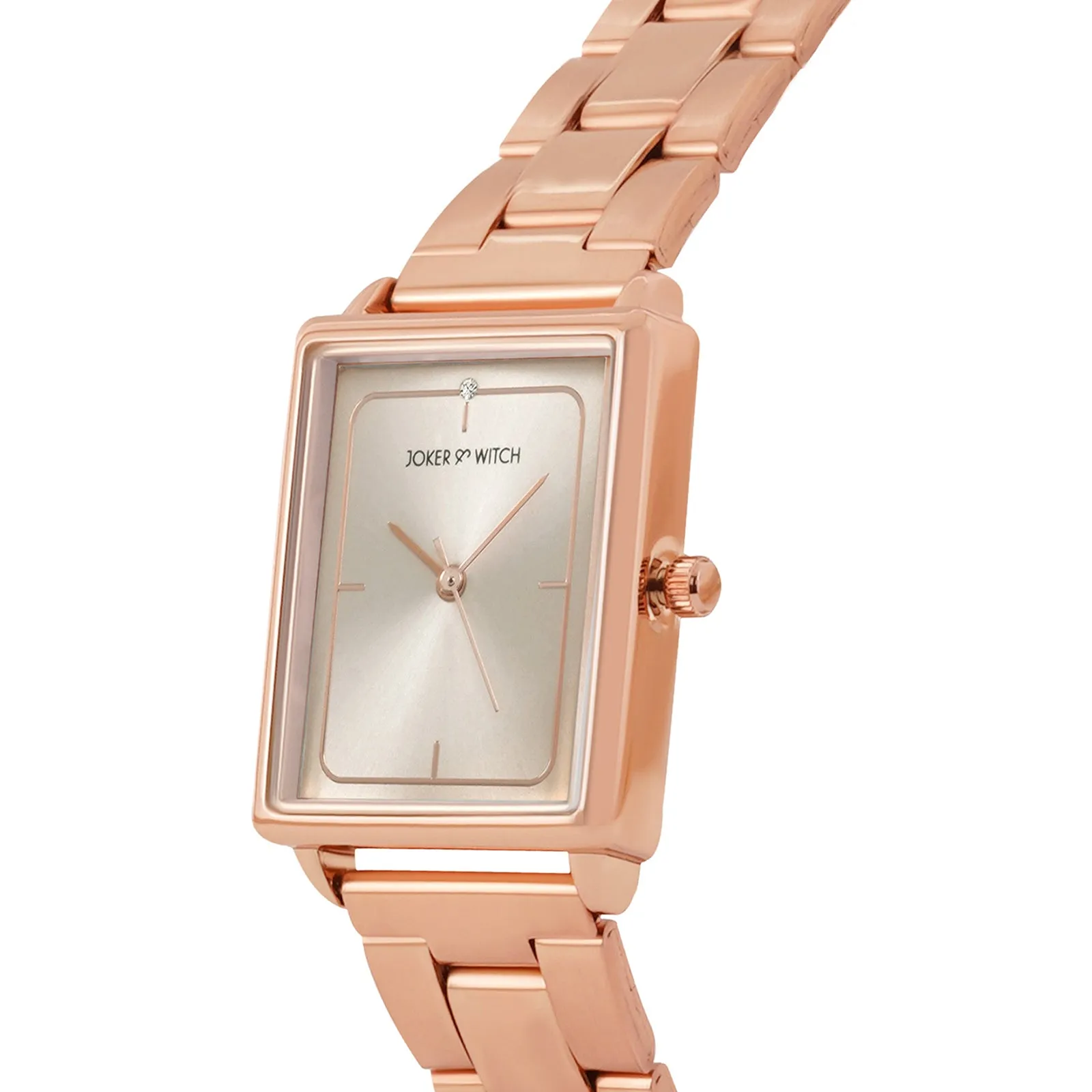 Capri Rosegold Watch Bracelet Stack