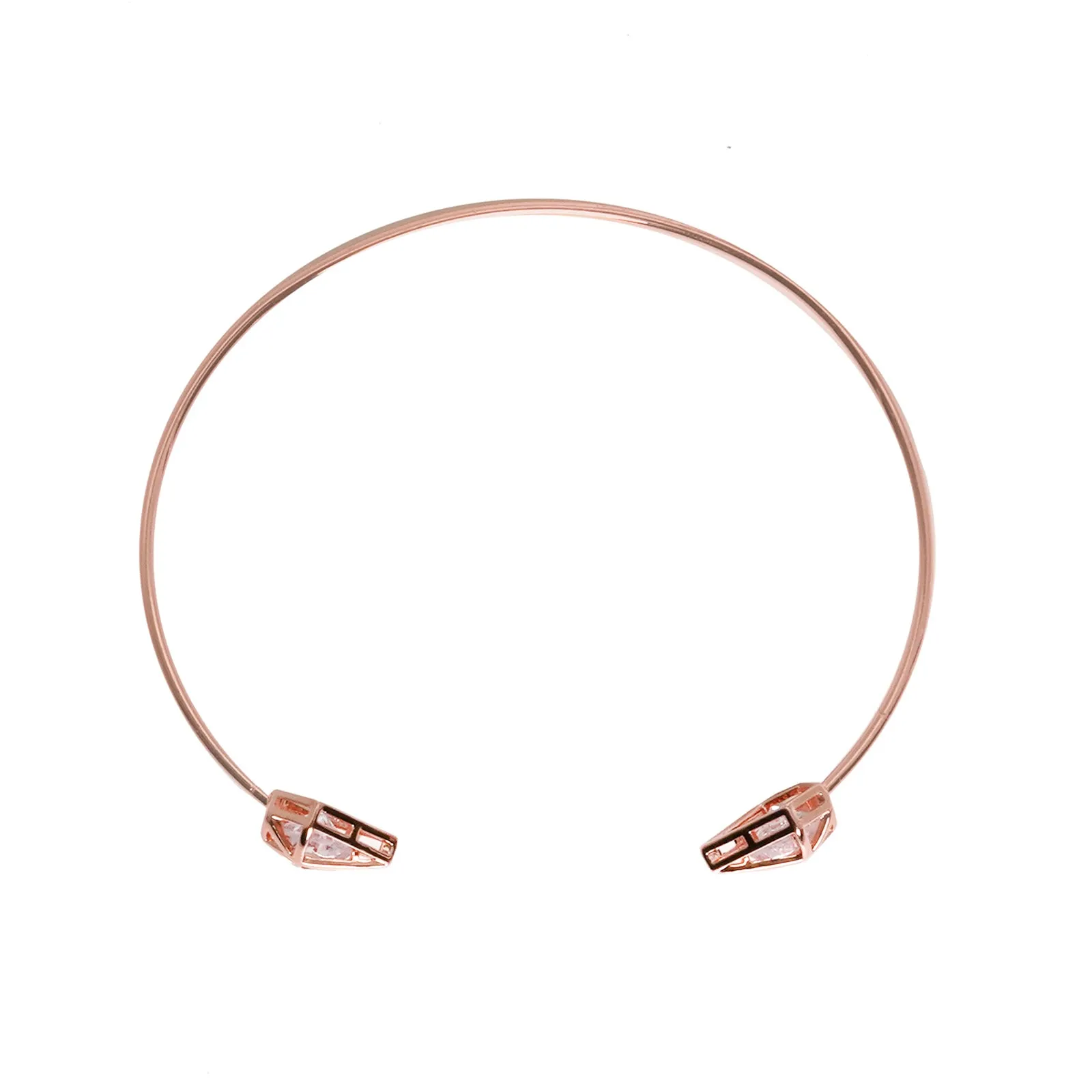 Capri Rosegold Watch Bracelet Stack