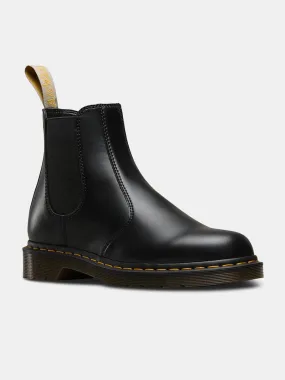 Dr Martens 2976 Vegan Chelsea Boot - Black Felix Rub Off