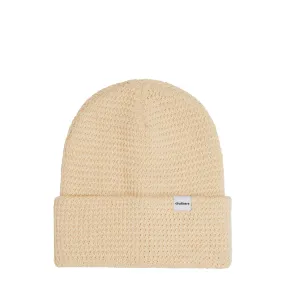 Druthers Waffle Knit Beanie Off White