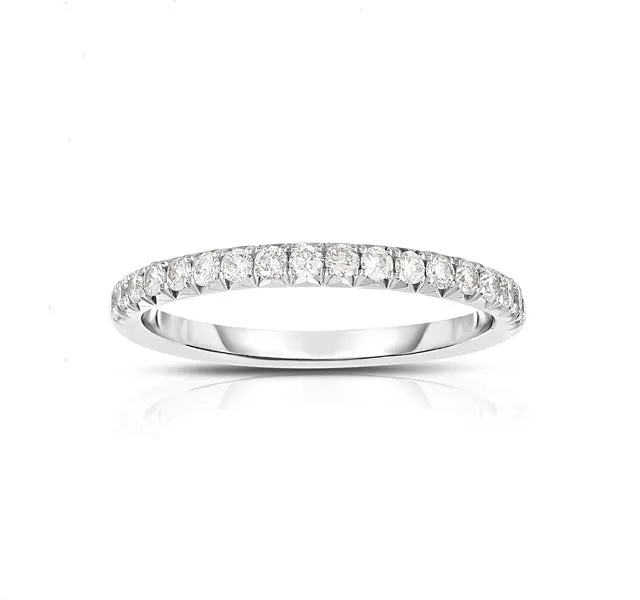 French Cut 1/2 Diamond Band