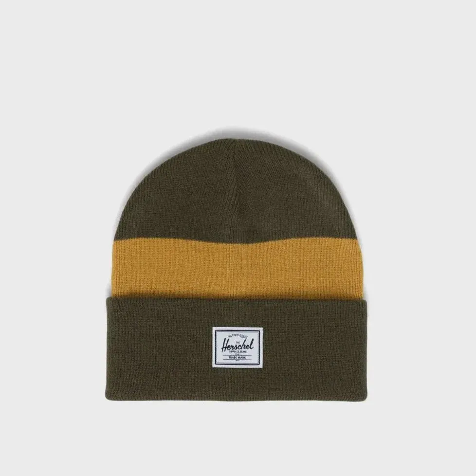 Herschel Ivy Green/Harvest Gold Elmer Beanie