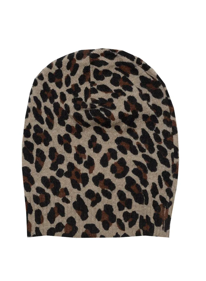 Leopard Beanie