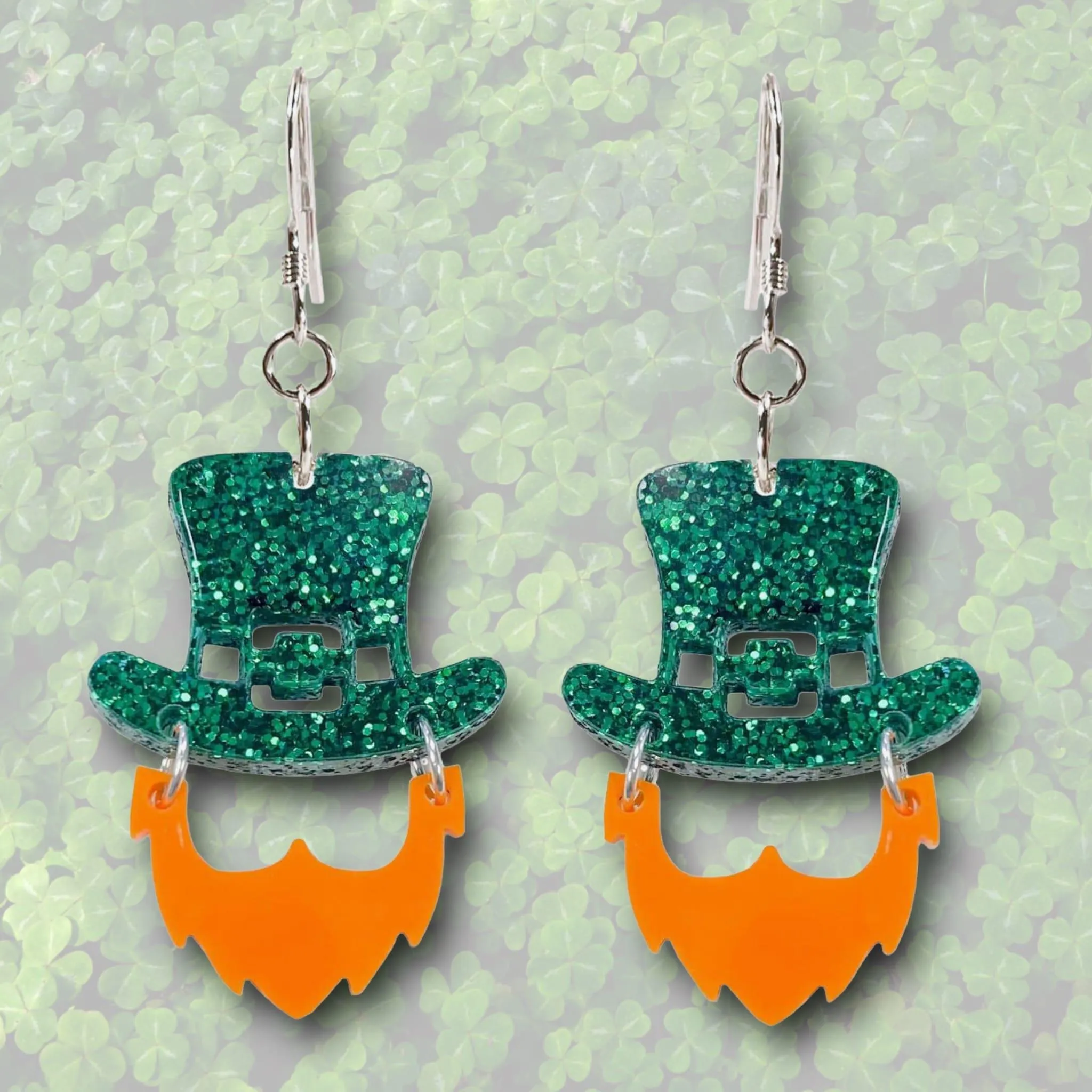 Leprechaun Acrylic Earring Kit