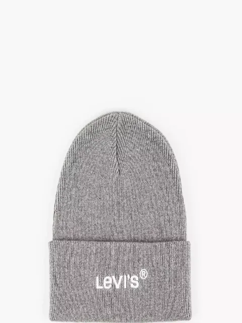 Levi's Wordmark Beanie/Regular Grey - New AW21