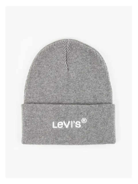 Levi's Wordmark Beanie/Regular Grey - New AW21