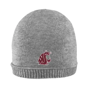 LogoFit WSU Gray Embroidered Beanie