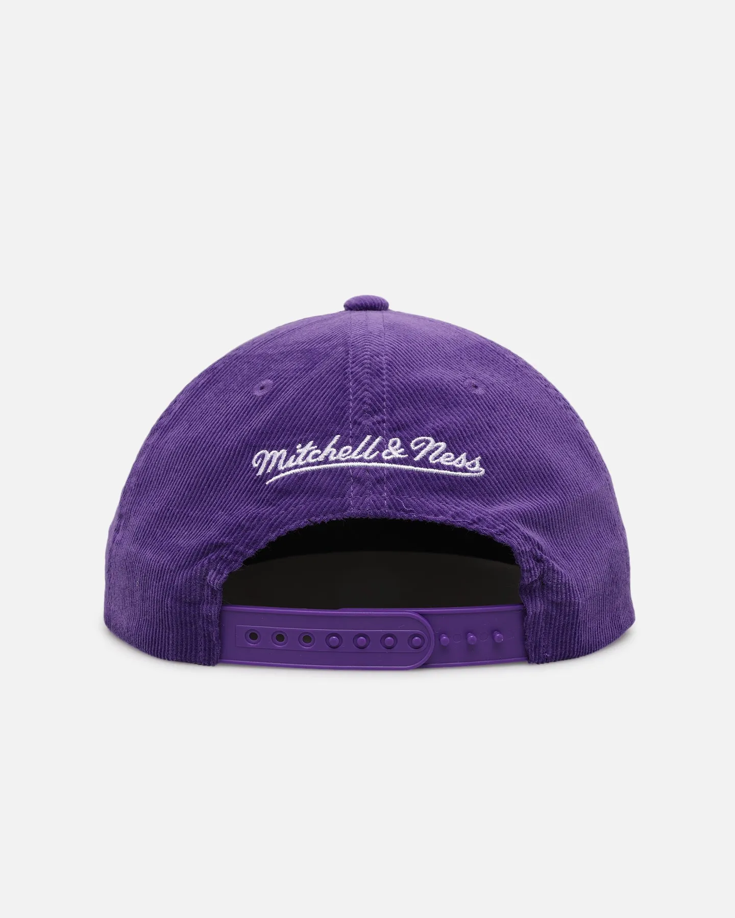 Mitchell & Ness Los Angeles Lakers Centre Circle Origin Snapback Purple