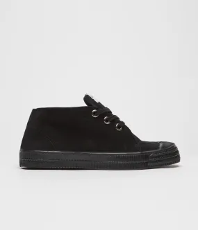 Black Mono Suede Novesta Star Chukka Shoes