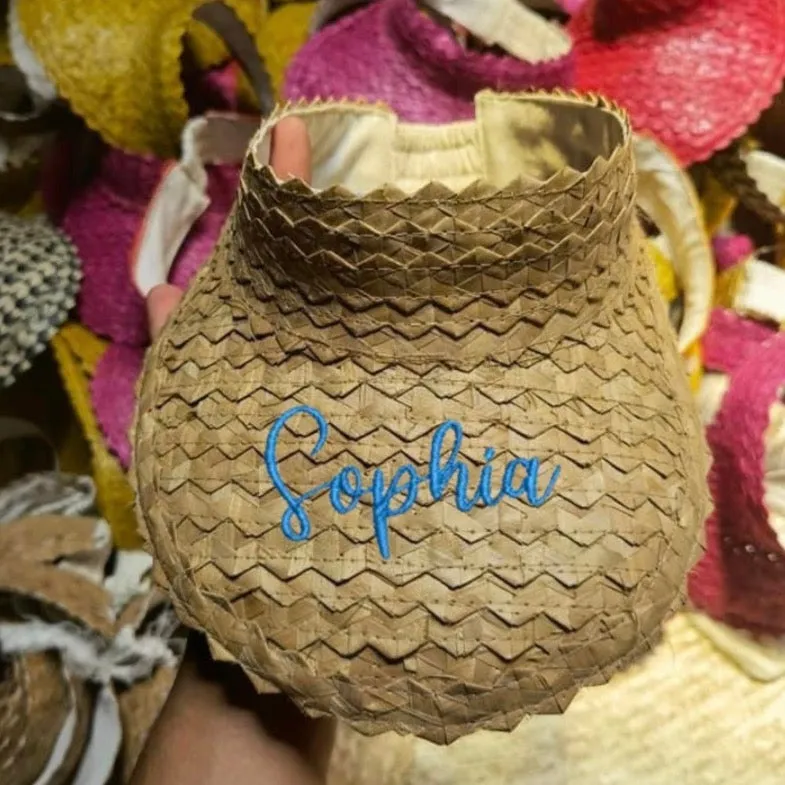 Personalized Woven Visor