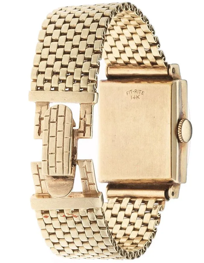 Pre-Owned Vintage Chalet 14k Gold Watch - Diamond - 1940s - Bracelet