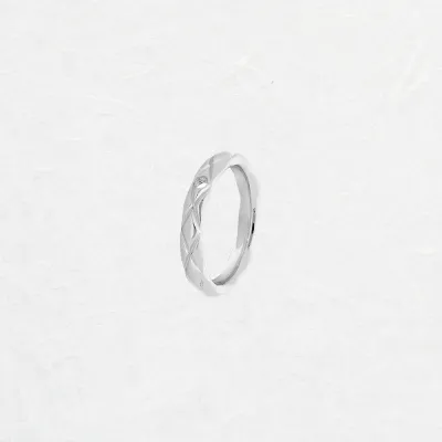 Qudo Interchangeable Aversa Ring | Silver