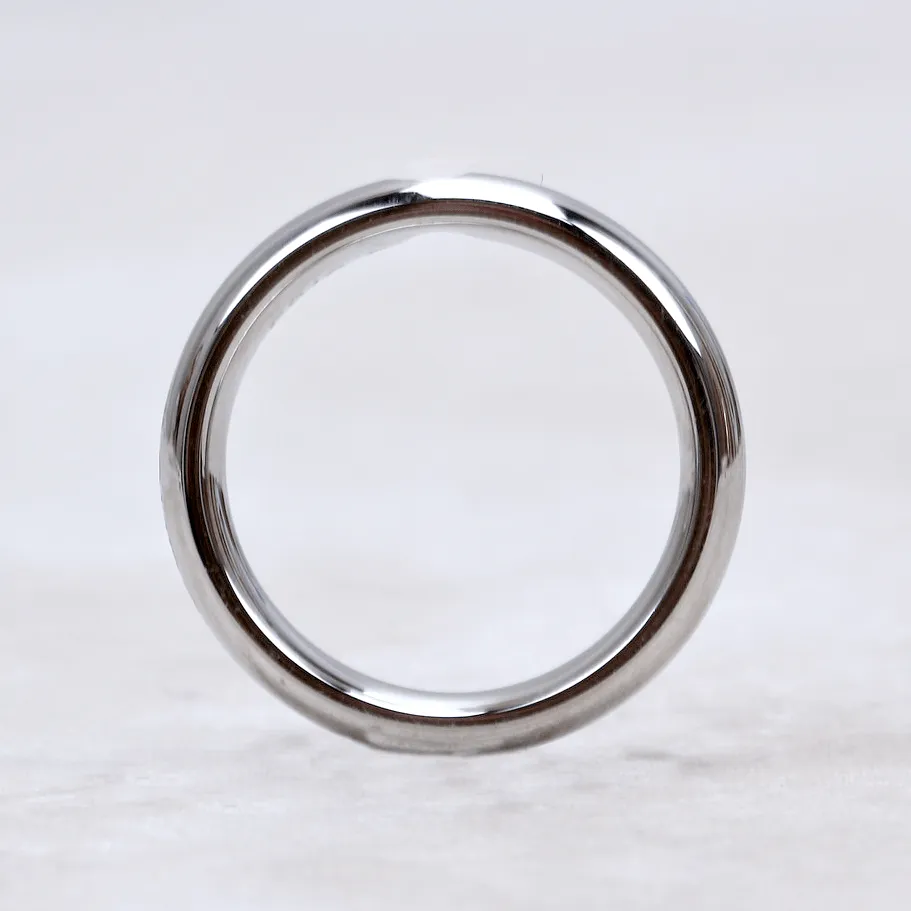 Qudo Interchangeable Silver Basic Ring