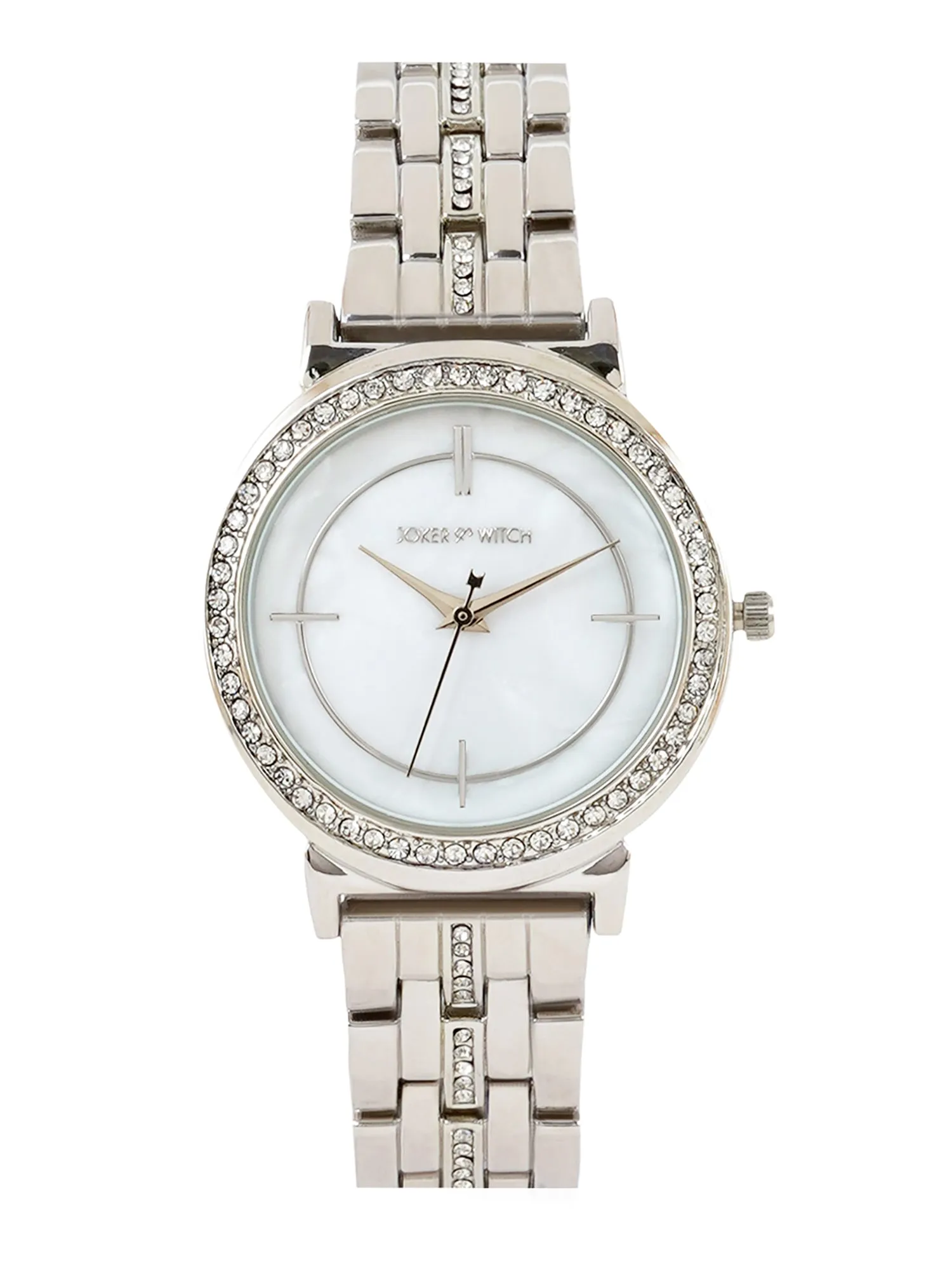 Rebecca Silver Watch Bracelet Stack