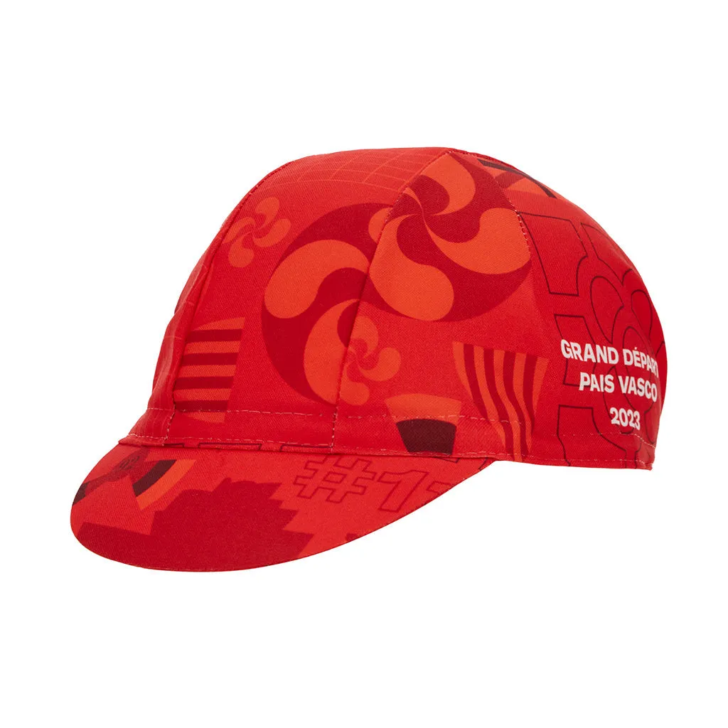 Santini TDF Grand Depart Pais Vasco Cap - Print