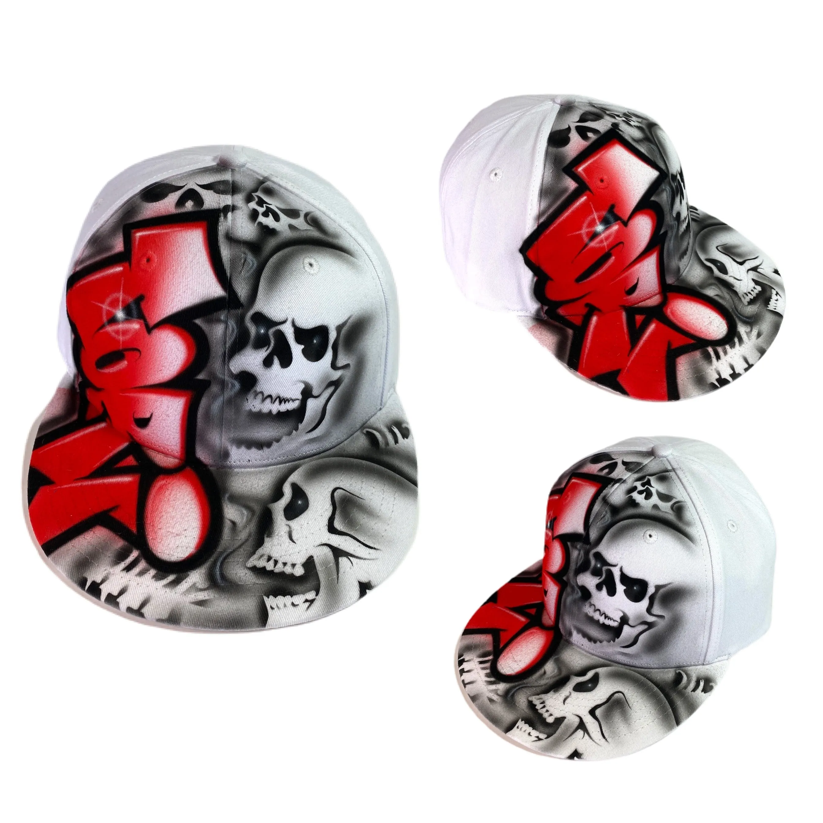 Skull Style Canvas and Cap Combo (3)