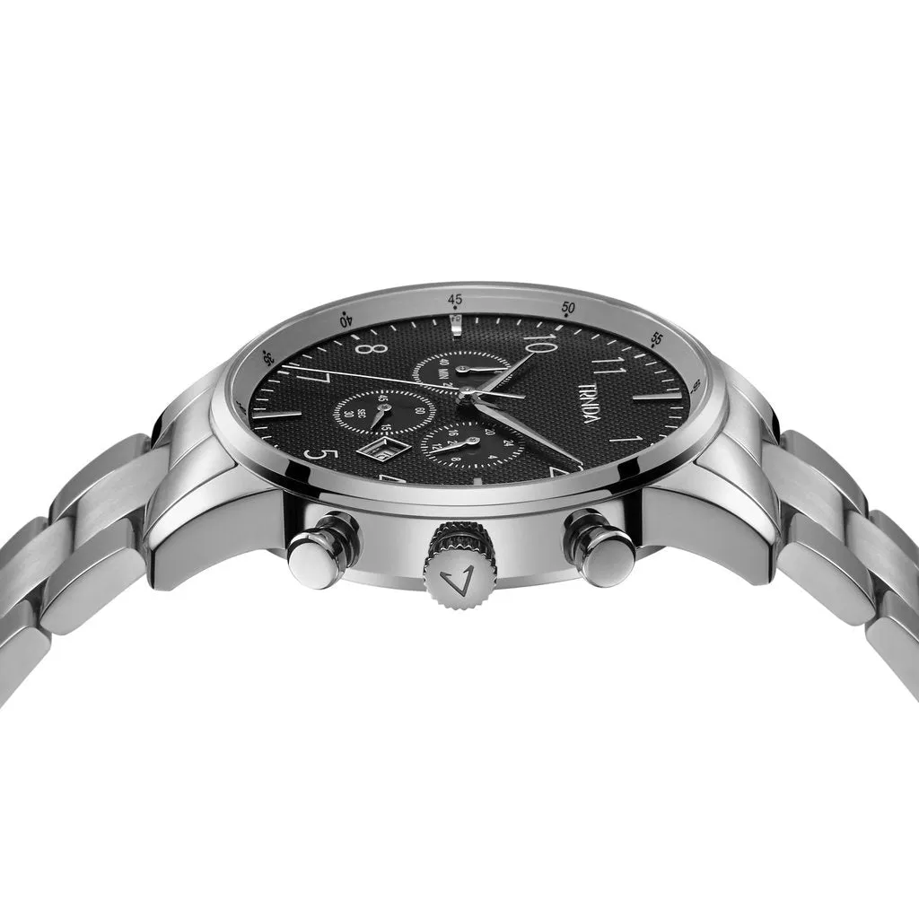 Trnda Stainless Steel Chronograph Men's Watch TR001G2S1-A6S