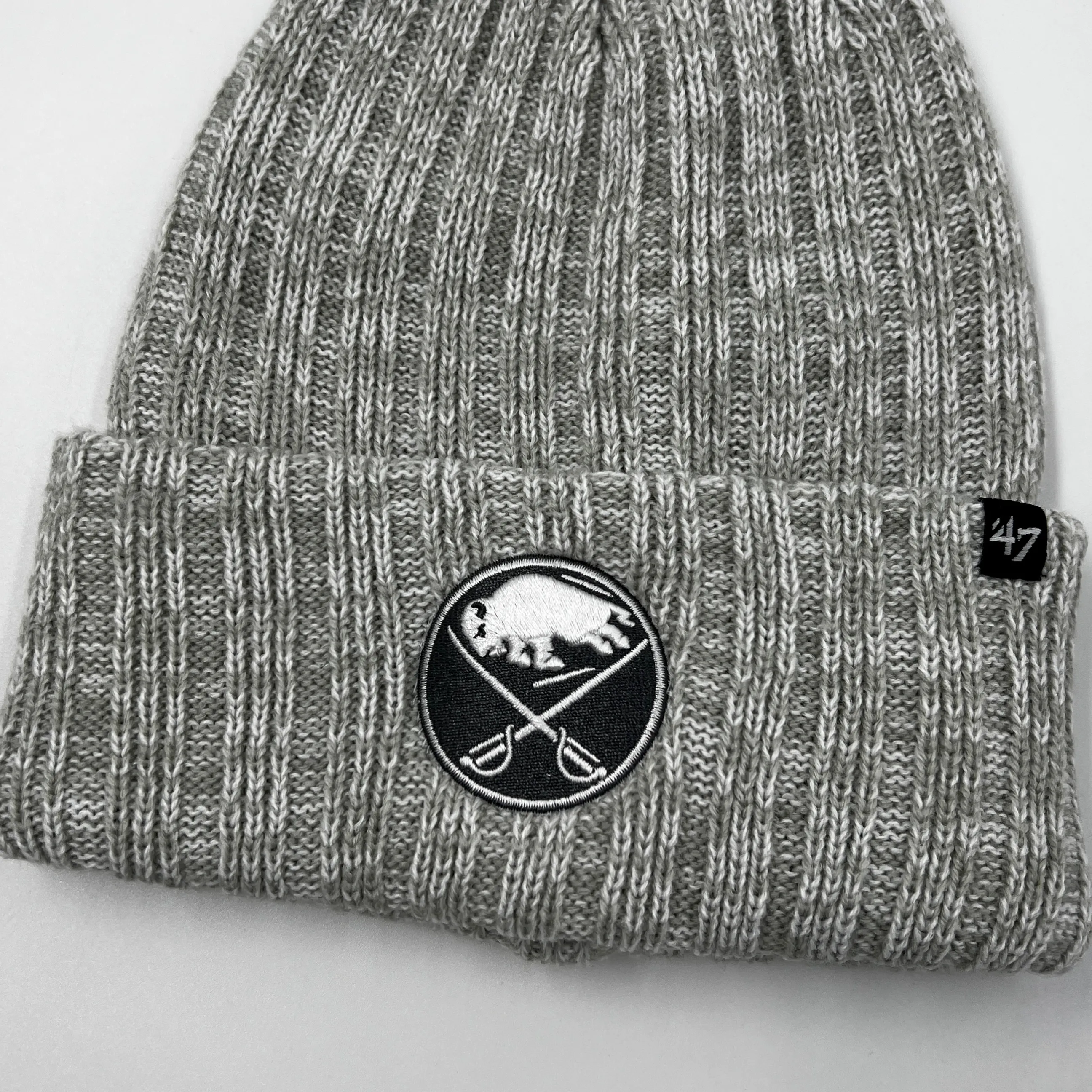 Women's '47 Brand Buffalo Sabres Grey Knit Winter Hat