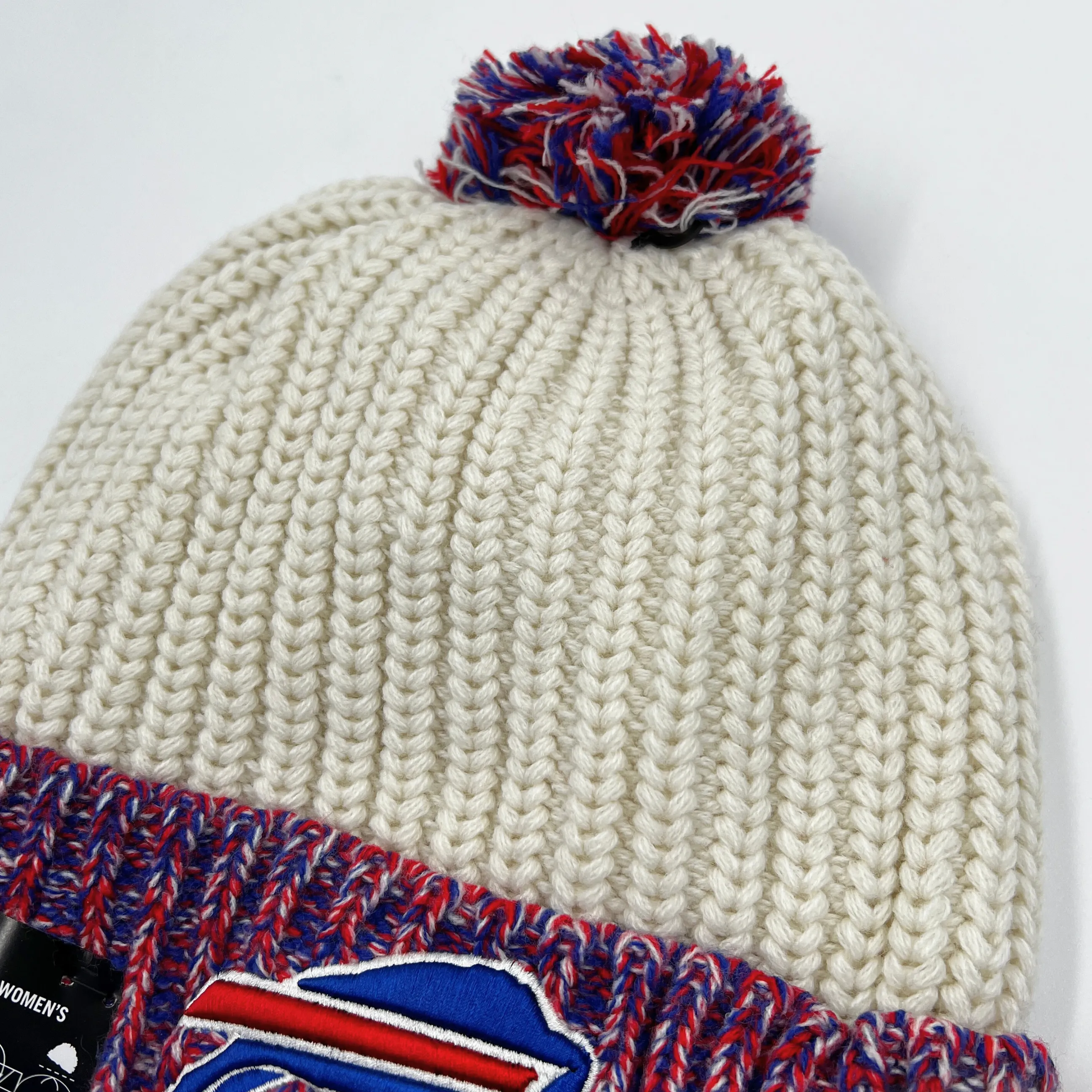 Women's New Era Buffalo Bills Primary Logo With Team Colors Knit Hat